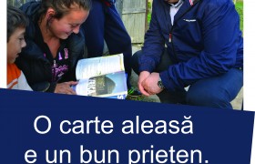 O carte aleasă e un bun pri­e­ten.